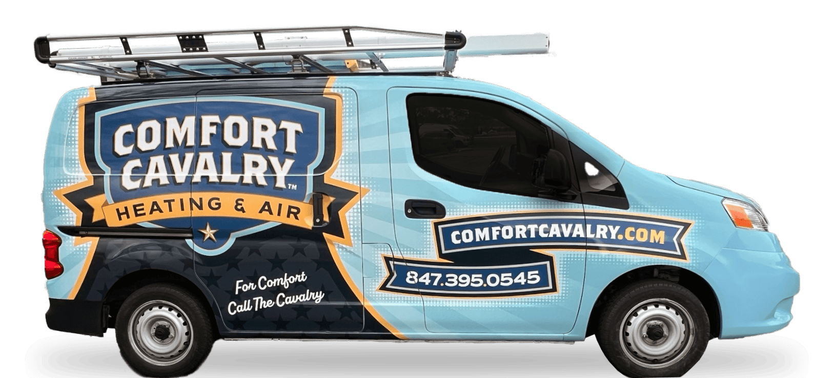 Comfort Cavalry service vehicle.